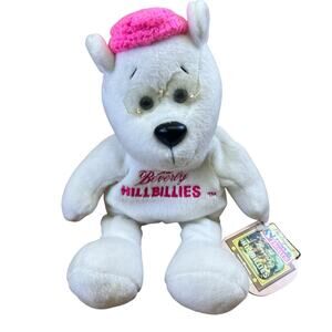 The Beverly Hillbillies Granny 1783/15000 Plush Stuffed White Bear 1999